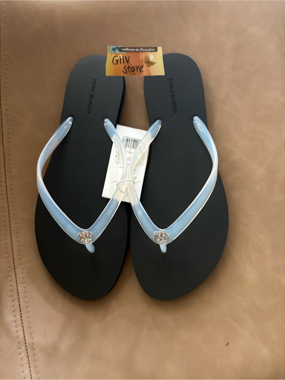 Tory Burch Women's Chelsea Black Flip Flops
